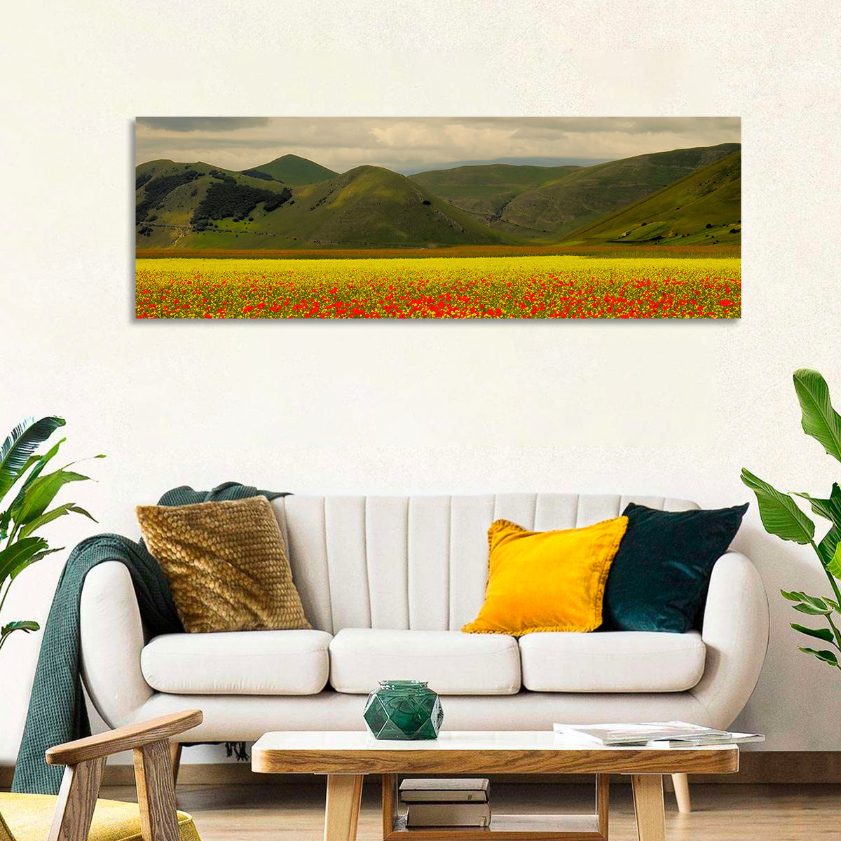 Castelluccio Wildflower Meadow Wall Art