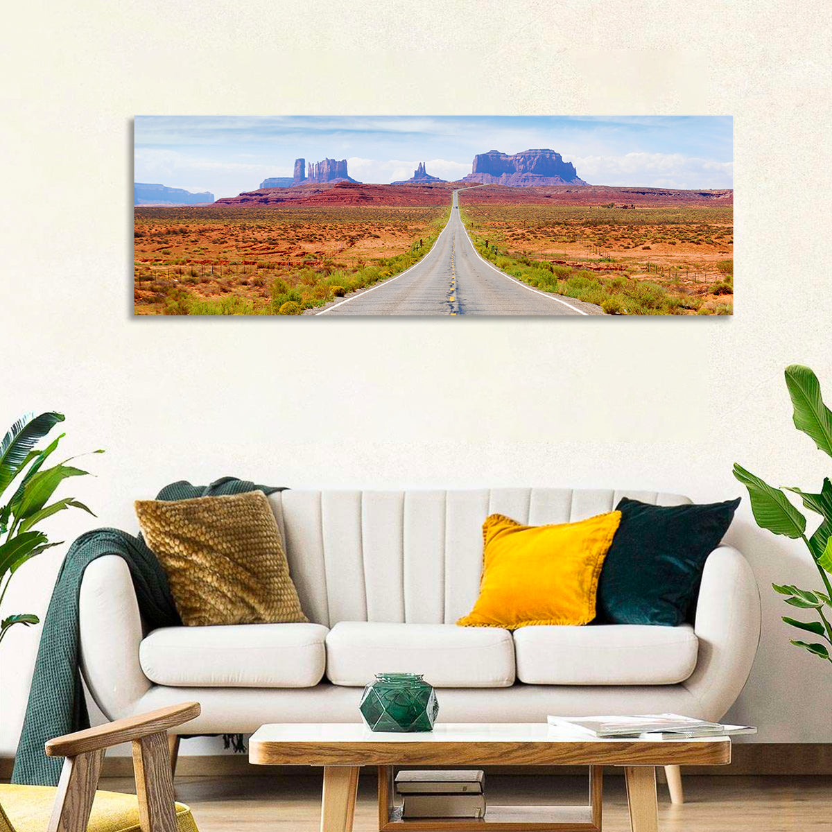 Highway 163 Into Monument Valley Wall Art