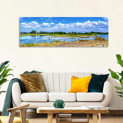 Snake River Fly Fishing, Idaho Wall Art
