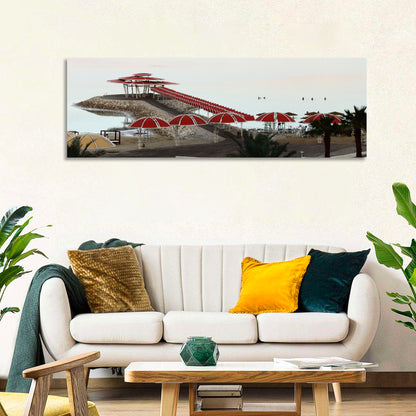 Ein Bokek Dead Sea Boardwalk Wall Art