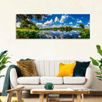 Brazos Bend Lake Reflection Wall Art