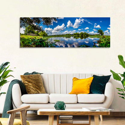 Brazos Bend Lake Reflection Wall Art