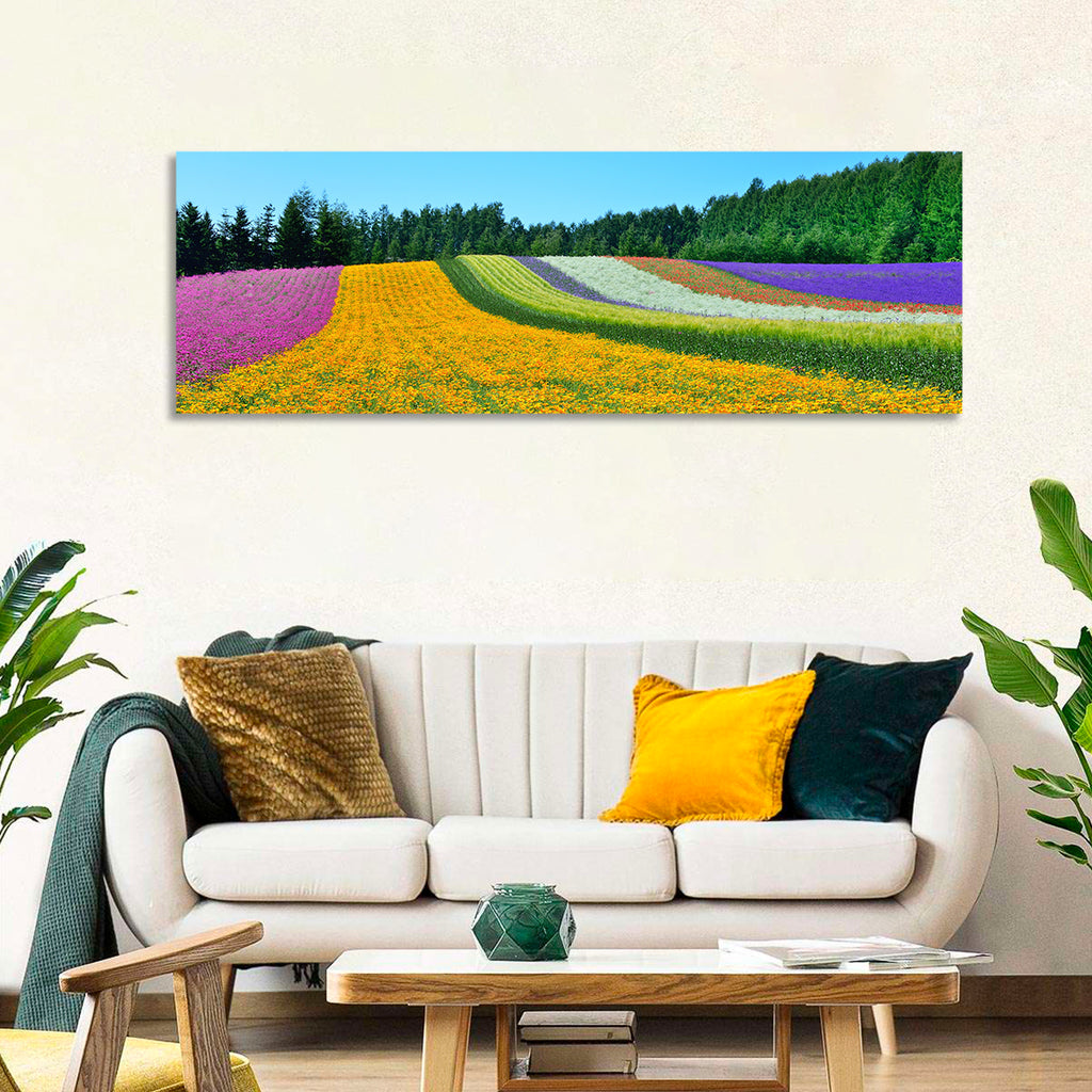 Tomita Flower Fields, Nakafurano Wall Art