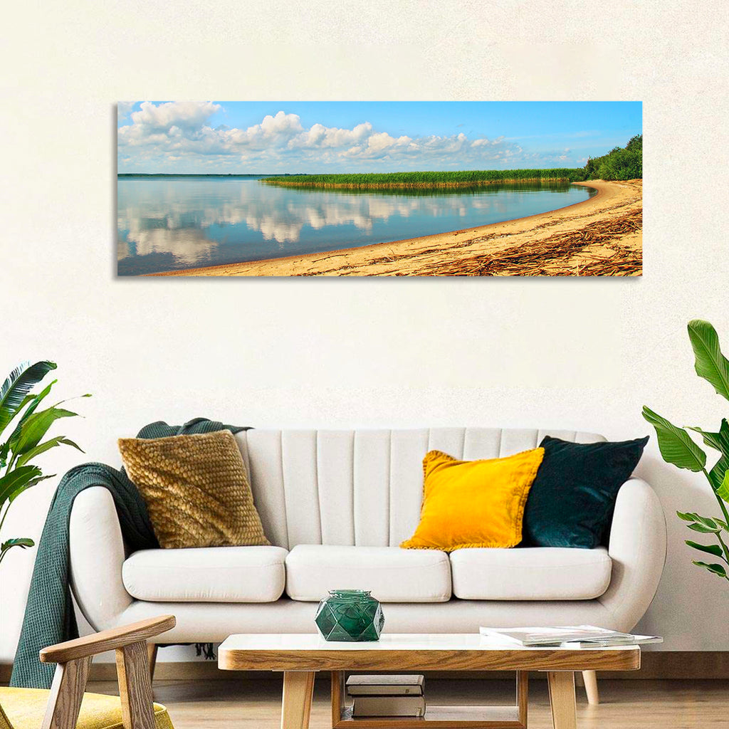 Lake Pskov Shoreline Wall Art