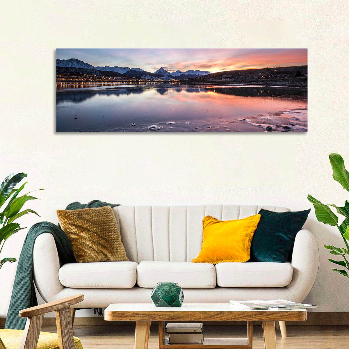 Ushuaia Twilight Reflection Wall Art