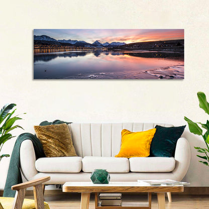Ushuaia Twilight Reflection Wall Art