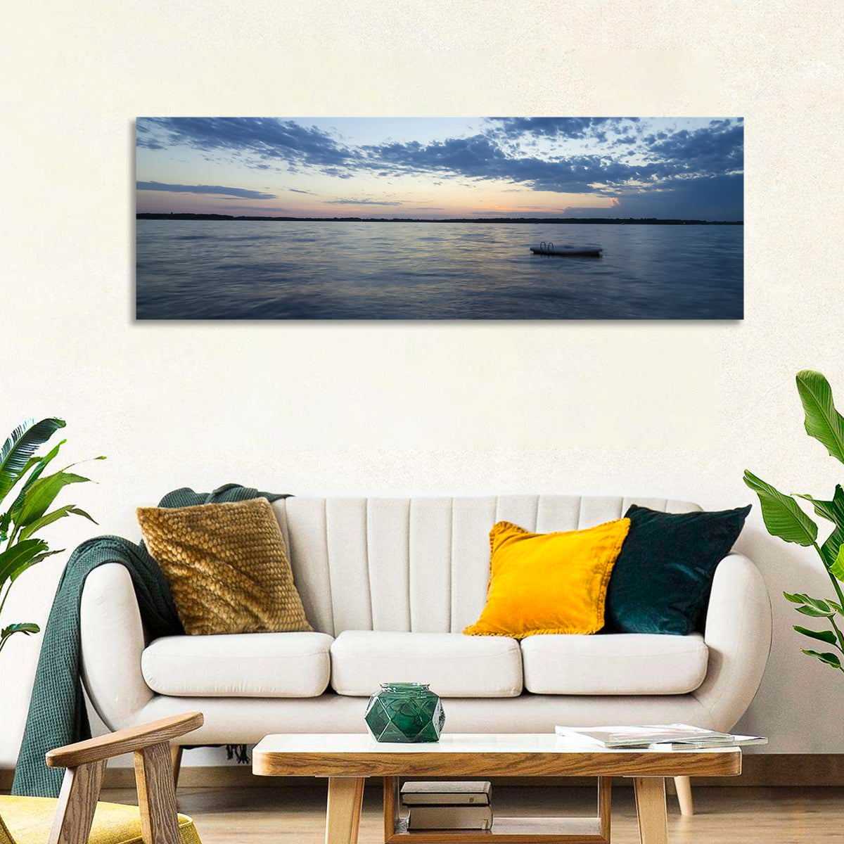 Lake Okoboji at Twilight Wall Art