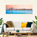 Dubai Marina Skyline Wall Art