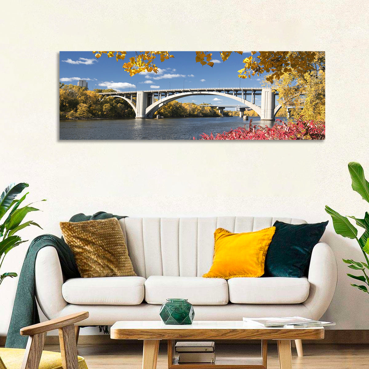 Ford Parkway Bridge Mississippi River Wall Art