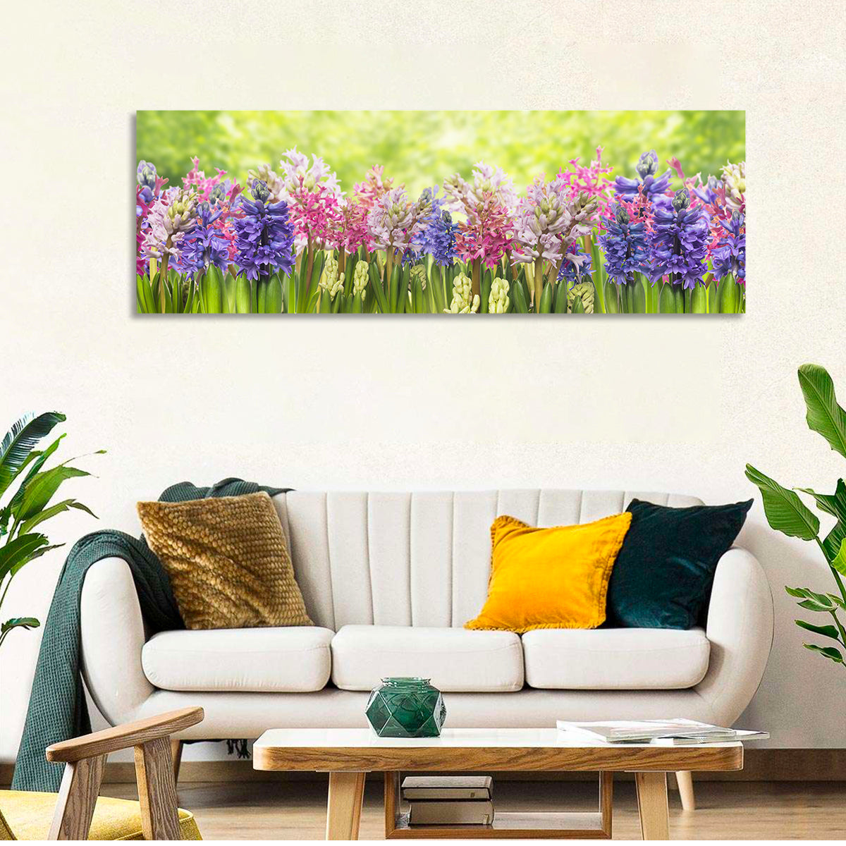 Hyacinth Cluster in Bloom Wall Art