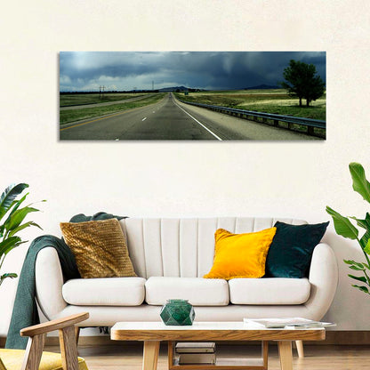 Stormy New Mexico Highway Wall Art