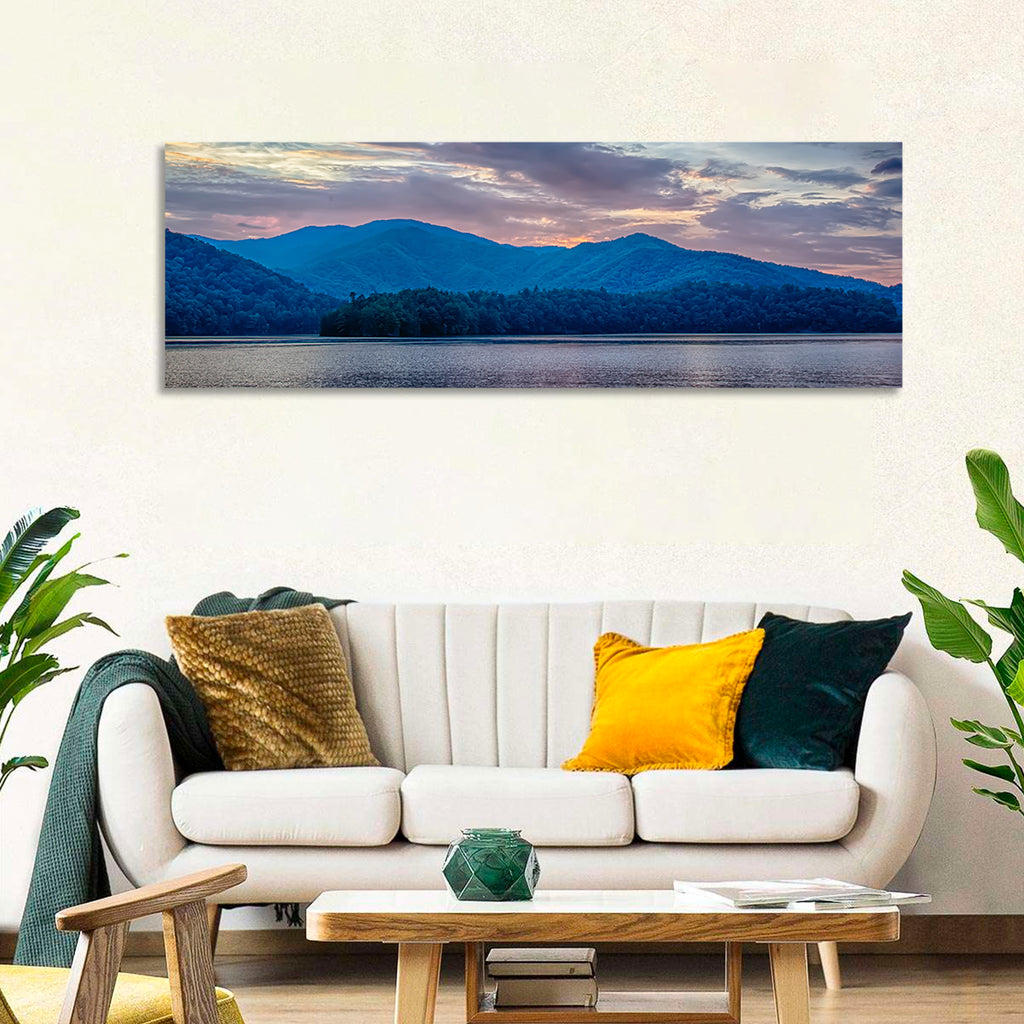 Lake Santeetlah Sunset Glow Wall Art