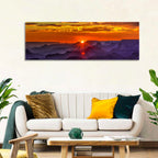 Lipan Point Sunset Sunburst Wall Art