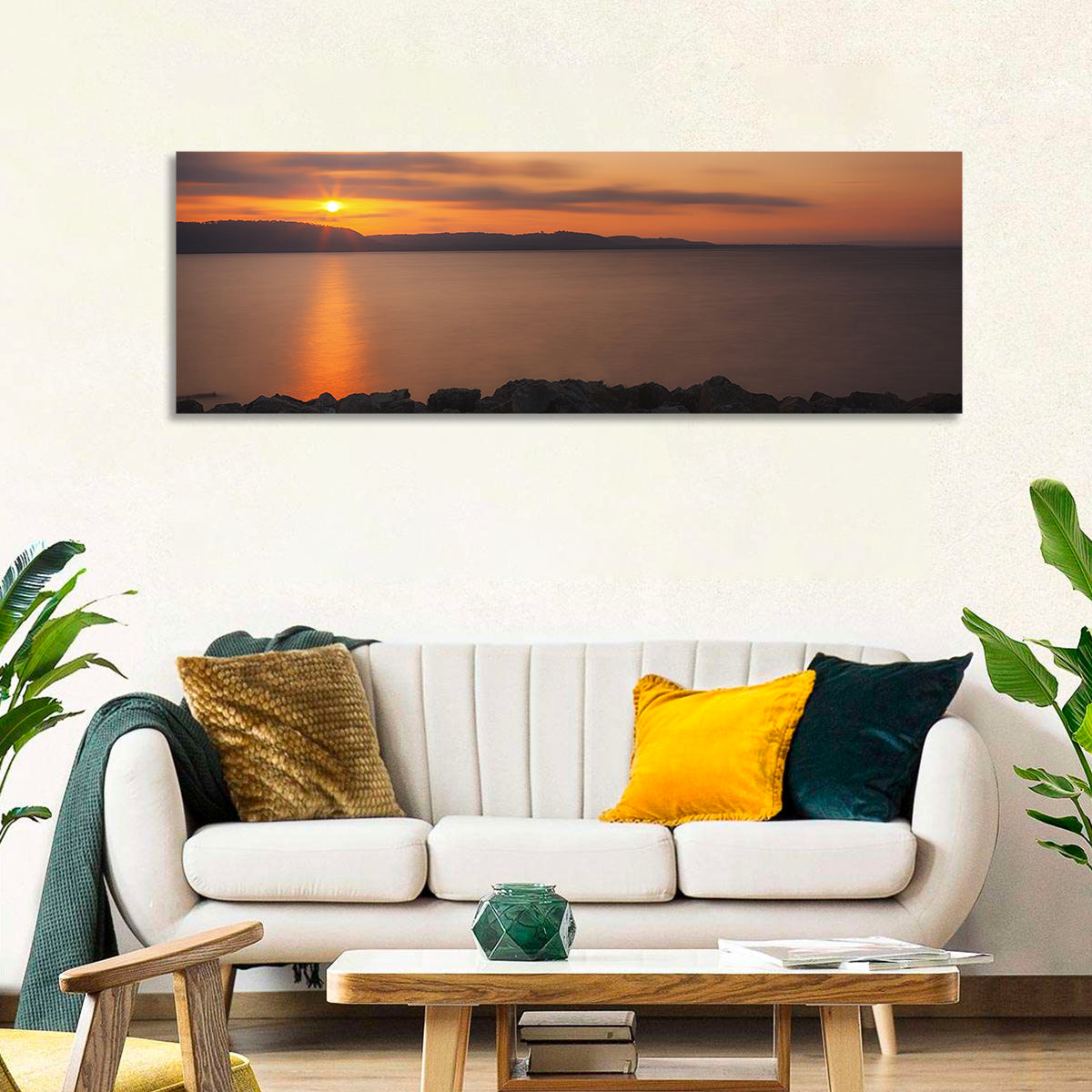 Lake Pepin Golden Sunrise Wall Art