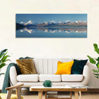 Mount Cook Reflection Over Lake Pukaki Wall Art