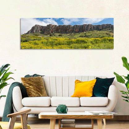Mount Arbel Wildflower Meadow Wall Art