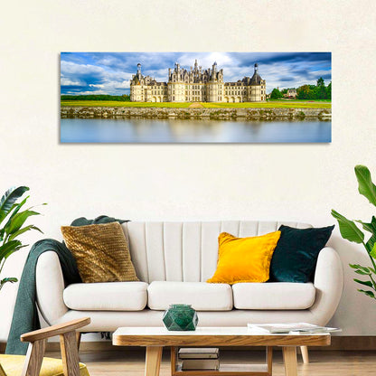 Château De Chambord Reflection Wall Art