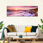 Dusk Over California Cliffs Wall Art