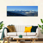 Snow-dusted Colorado Rockies Wall Art