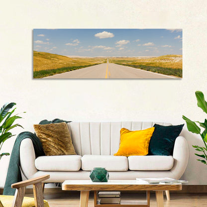 North Dakota Road to Horizon Wall Art