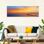 Naples Pier at Sunset Wall Art