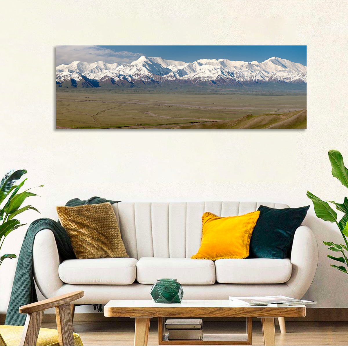 Pik Lenin Peaks Wall Art