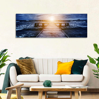 Old Wooden Jetty Wall Art