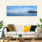 Lake Sevan in Winter Wall Art