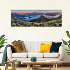 Wanaka Golden Hour Over Roys Peak Wall Art