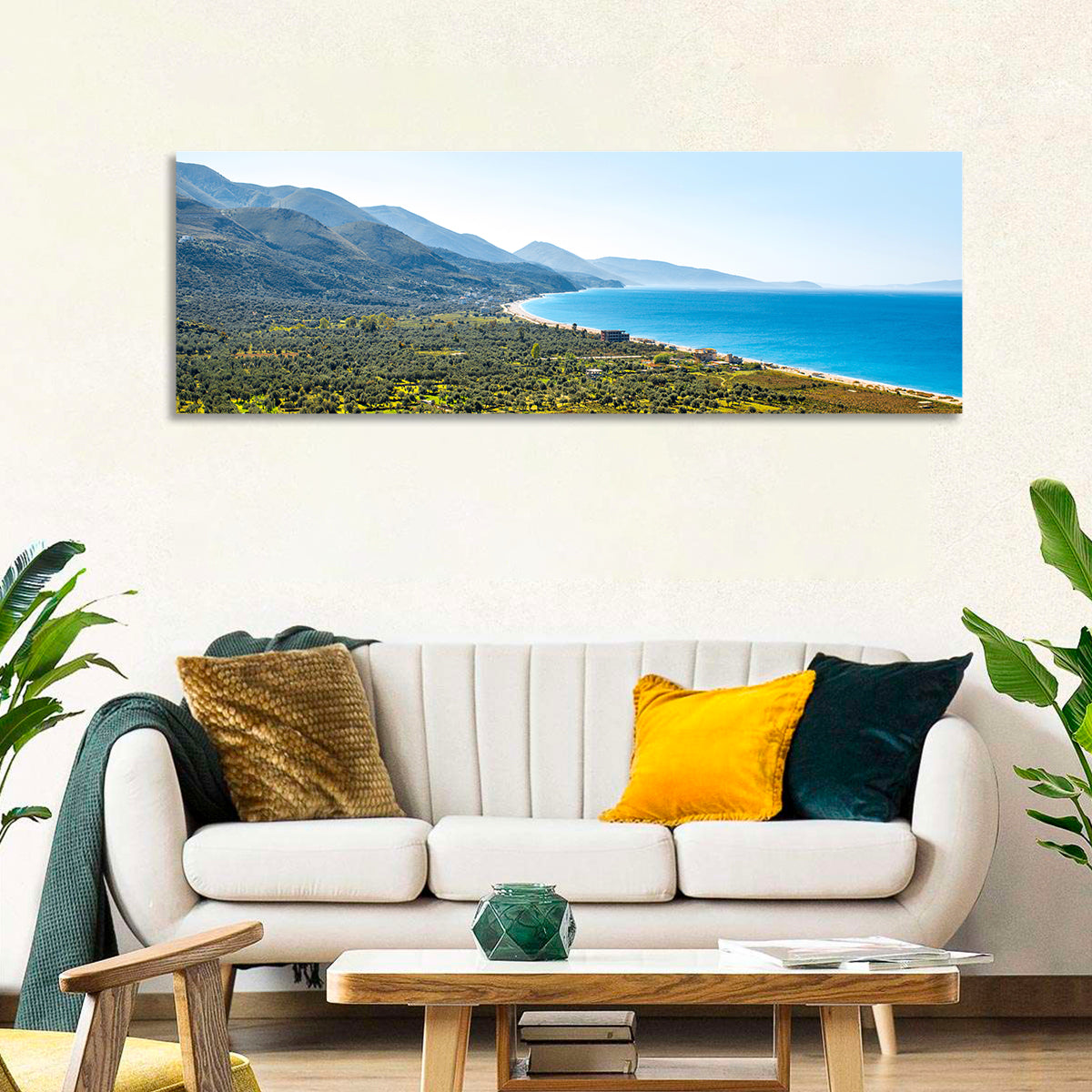 Borsh Coastline, Albania Wall Art