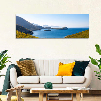 Coastal Cliffs and Lighthouse Bay Wall Art