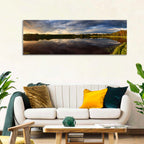 Finnish Lake Golden Hour Wall Art