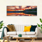 Kunming Lake Sunset, Summer Palace Wall Art