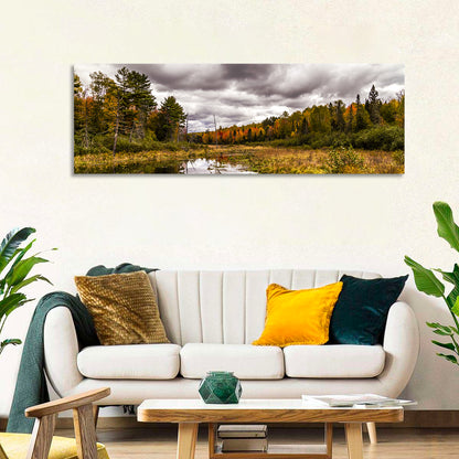 Michigan Autumn Marsh Wall Art