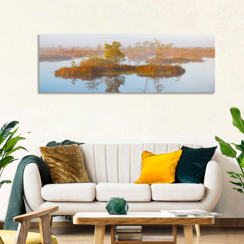 Yelnya Swamp Reflection Wall Art