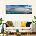 Horseshoe Falls Rainbow View Wall Art