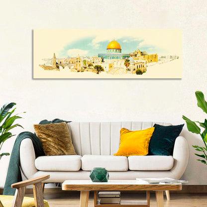 Golden Dome of the Rock, Jerusalem Wall Art