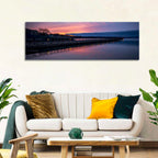 Skaneateles Lake Pier at Dusk Wall Art