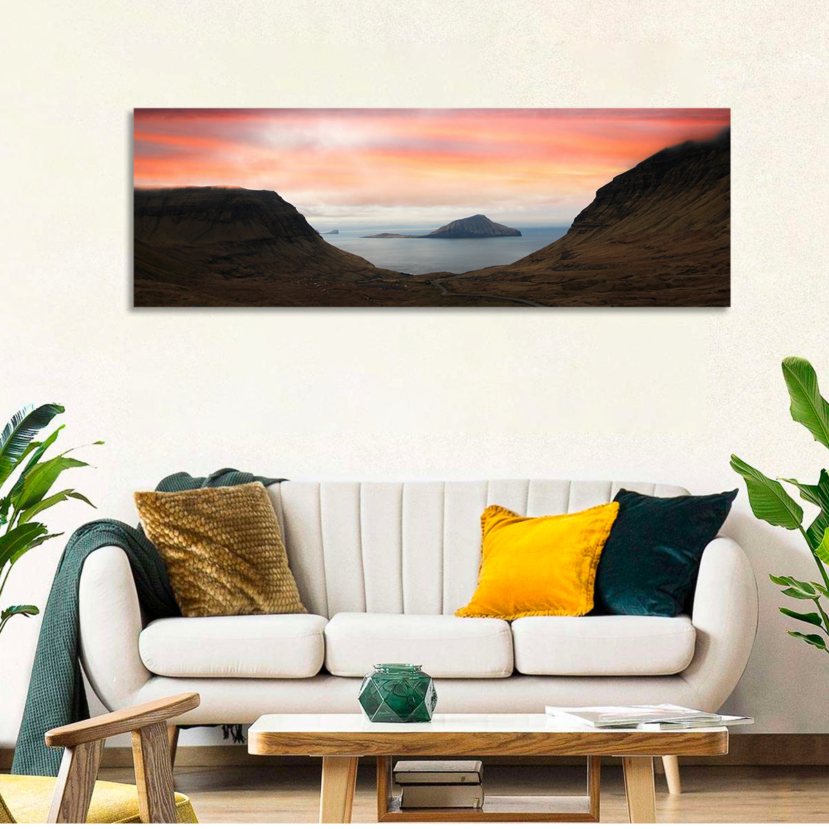 Klakkur Dusk Over Kalsoy Wall Art