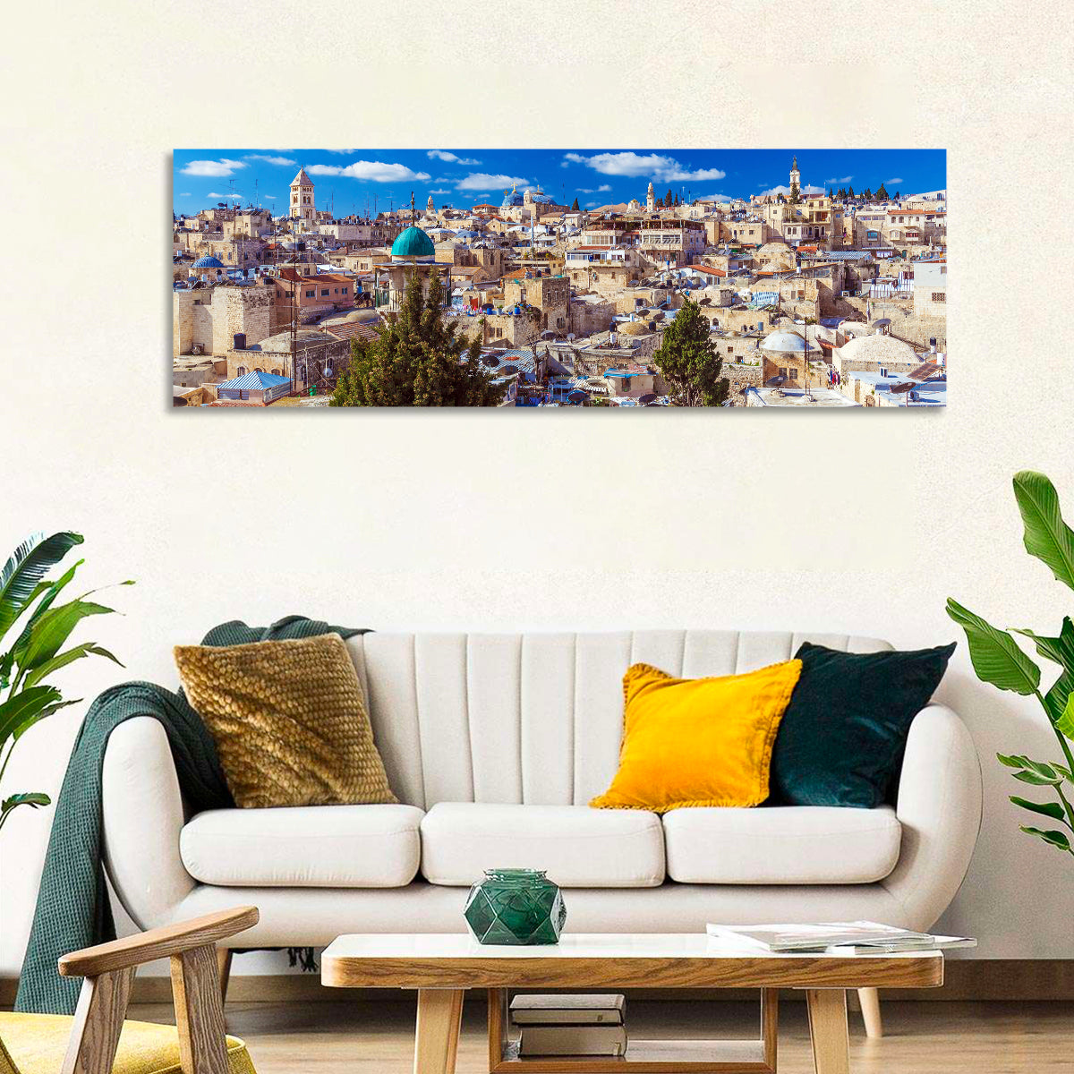 Jerusalem Old City Rooftops Wall Art
