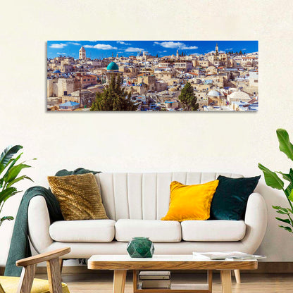 Jerusalem Old City Rooftops Wall Art