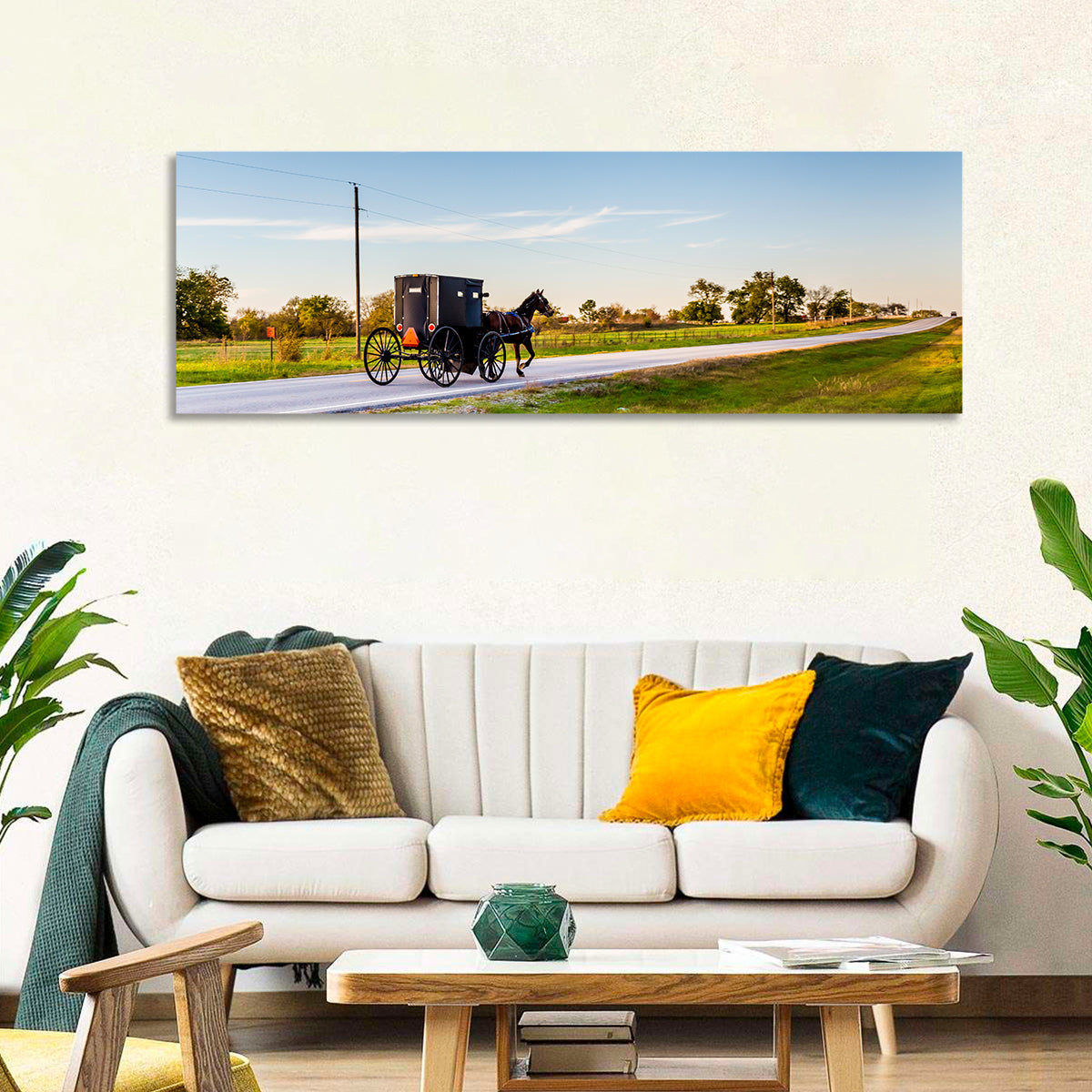Amish Horse and Buggy, Oklahoma Wall Art
