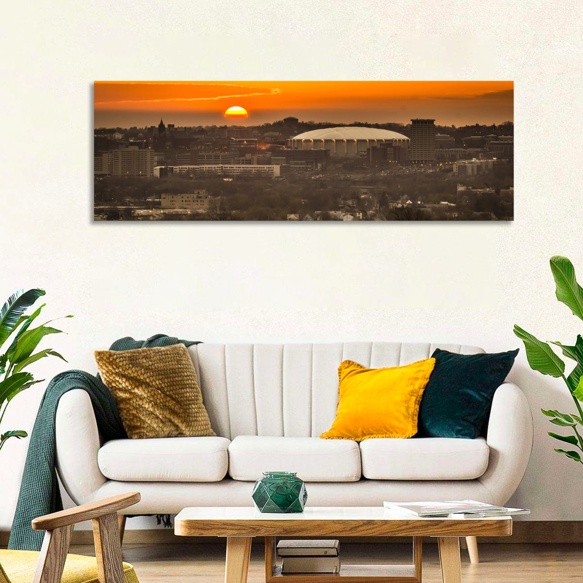Syracuse University Hill Skyline Wall Art