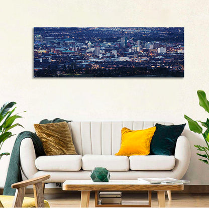 Belfast Blue Hour Skyline Wall Art