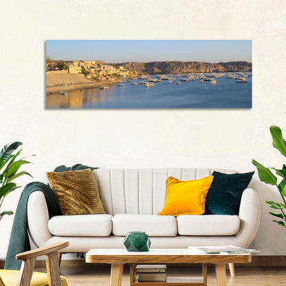 Lake Nasser Harbor View Wall Art