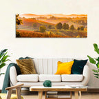 Golden Hour Vineyard Hills Wall Art