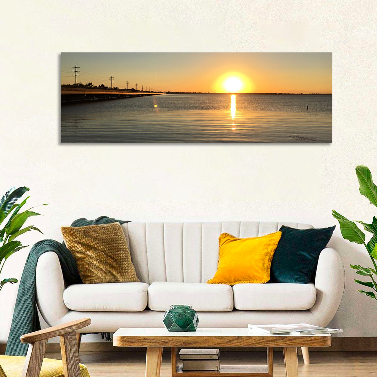 Lake Ray Hubbard Sunset Reflection Wall Art