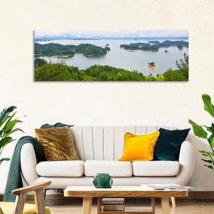 Qiandao Lake Islands View Wall Art
