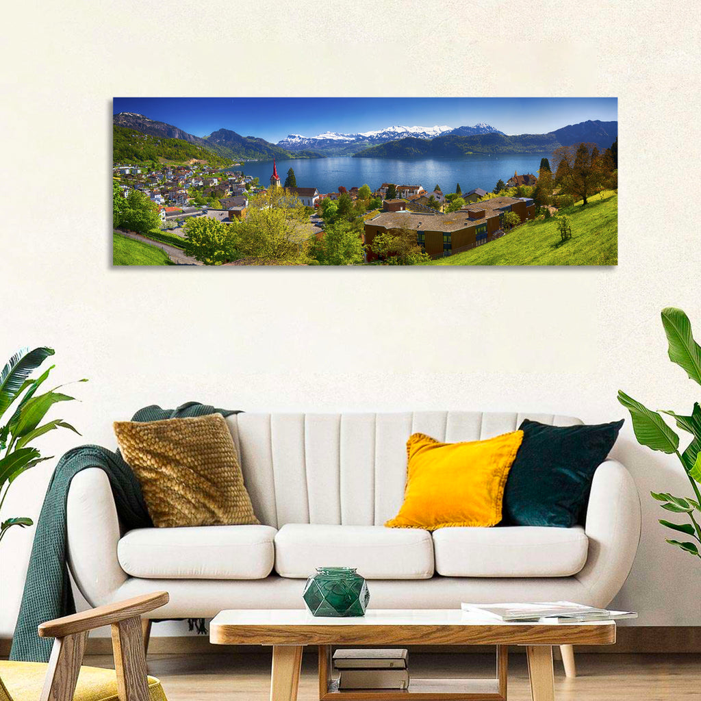 Lake Lucerne, Weggis Wall Art