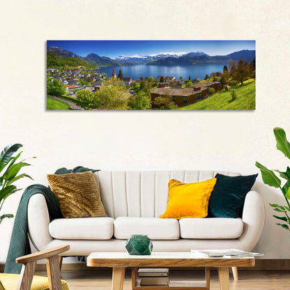 Lake Lucerne, Weggis Wall Art